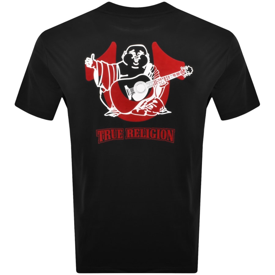 True Religion Buddha T Shirt Black | Mainline Menswear us